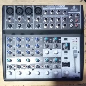 XENYX 1202 Mixer - Black and Silver